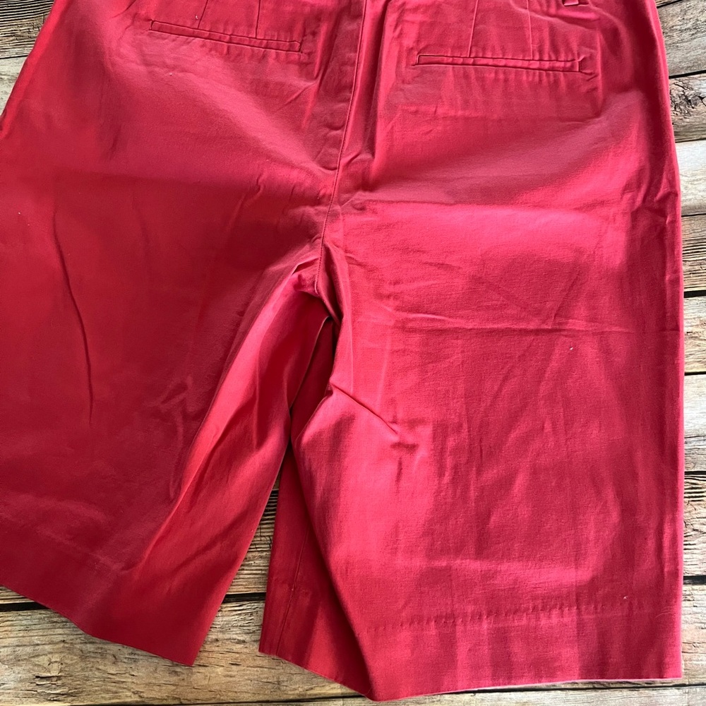 Talbots Coral Perfect Shorts Bermuda Shorts Size 8 - Picture 7 of 9